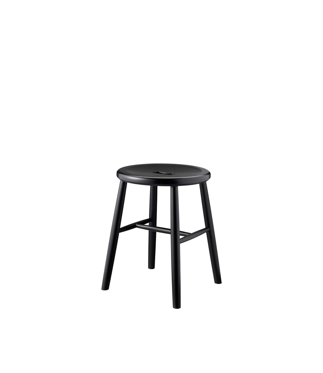 J27 - Hocker - Buche - Jet Black