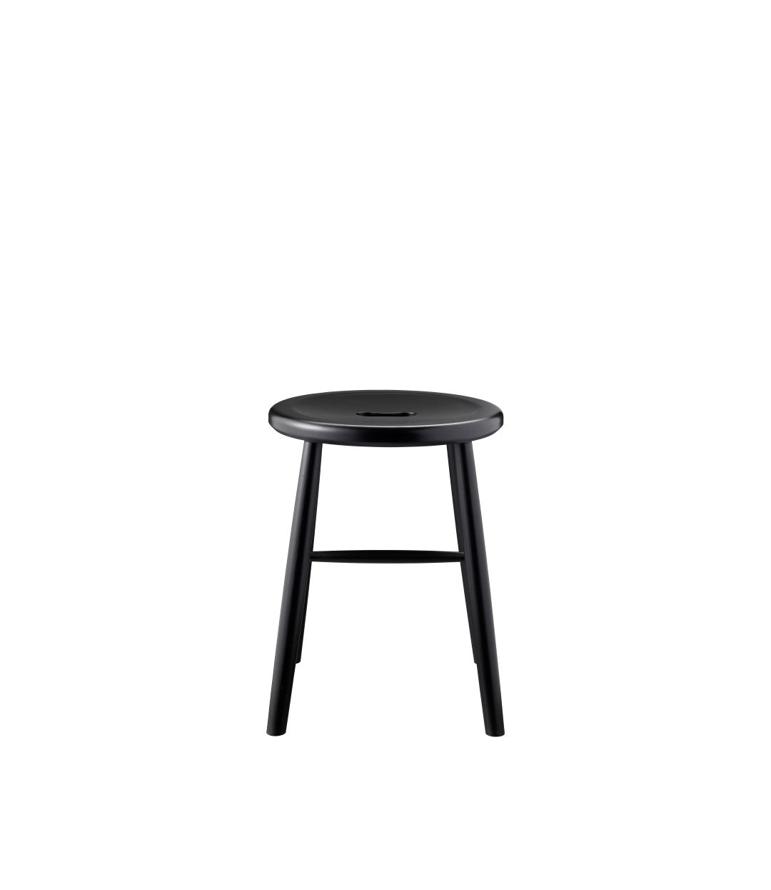 J27 - Hocker - Buche - Jet Black