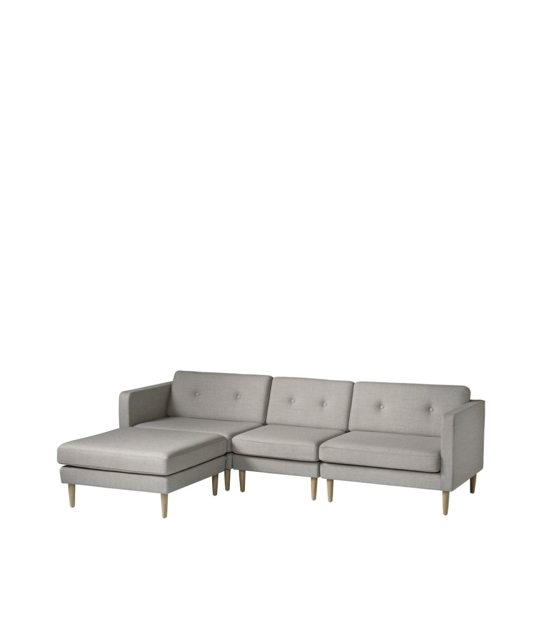 L42 Firhøj - Midtermodul 70 - Eg - Grey Beige