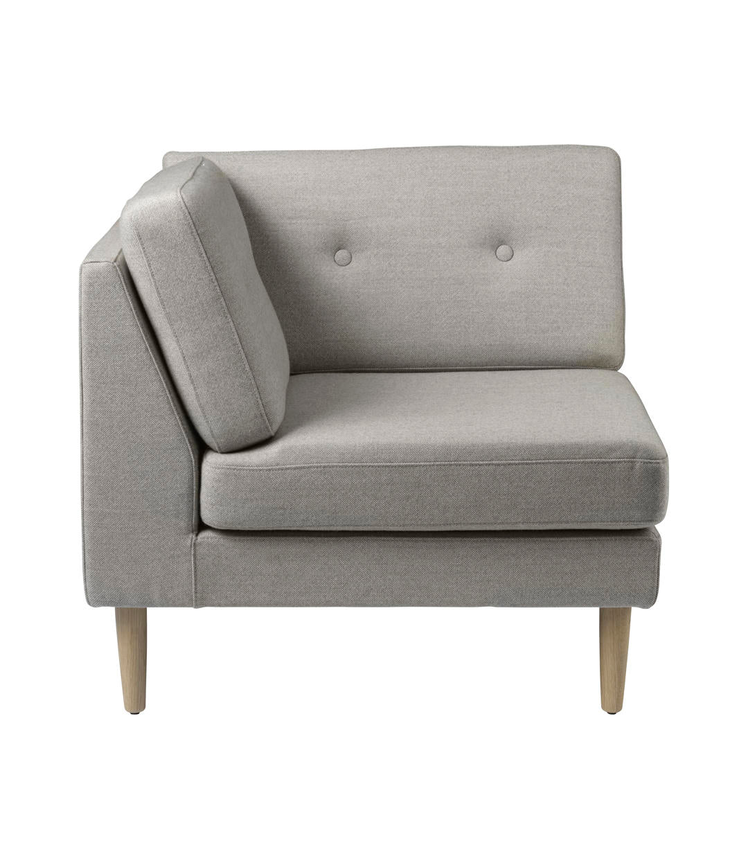 L42 Firhøj - Eckmodul - Eiche - Grey Beige