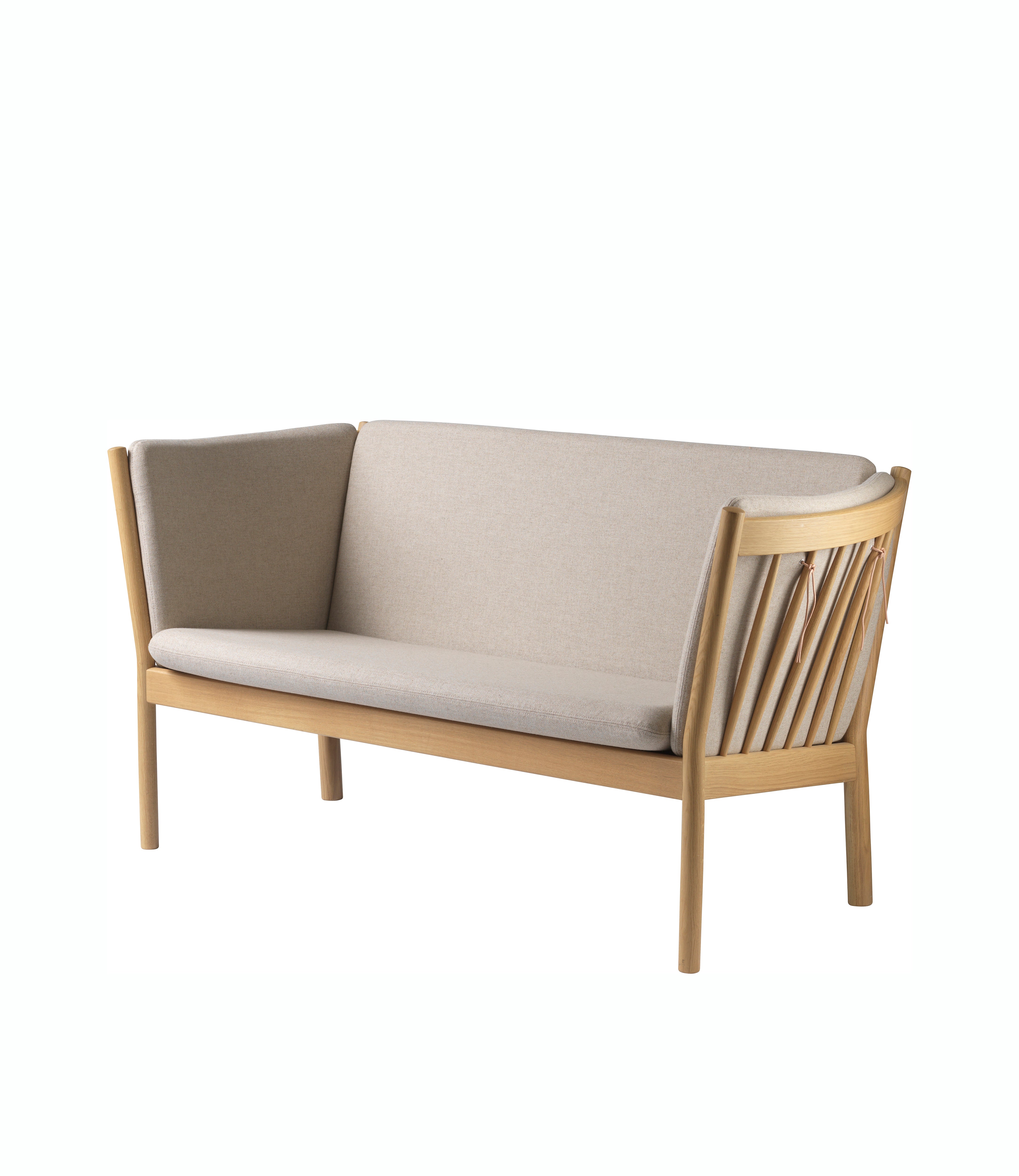 J148 - 2-Sitzer-Sofa - Eiche - Beige (20)