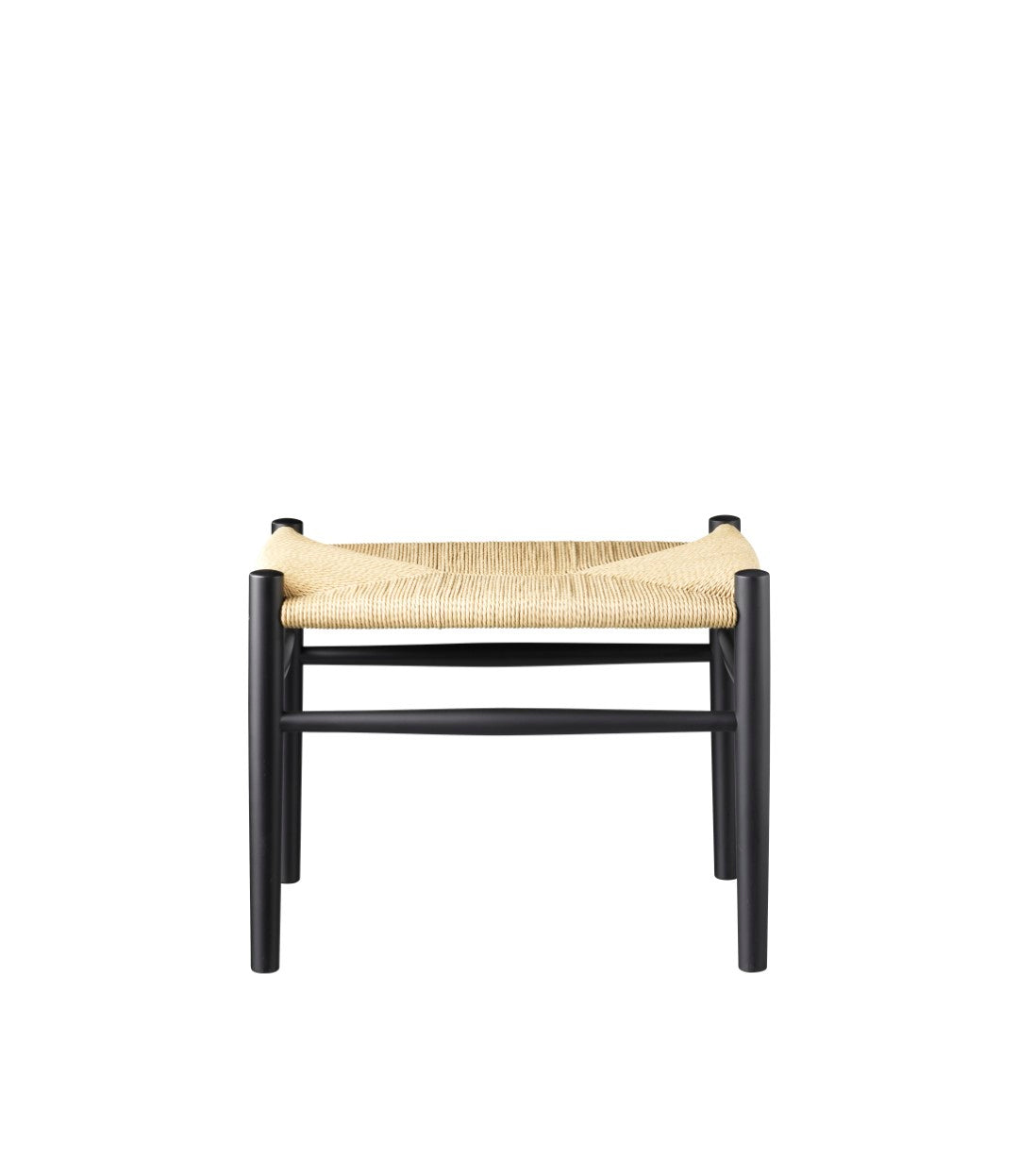 J83 - Hocker - Buche - Jet Black