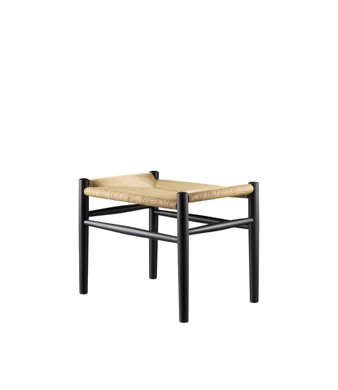 J83 - Hocker - Buche - Jet Black