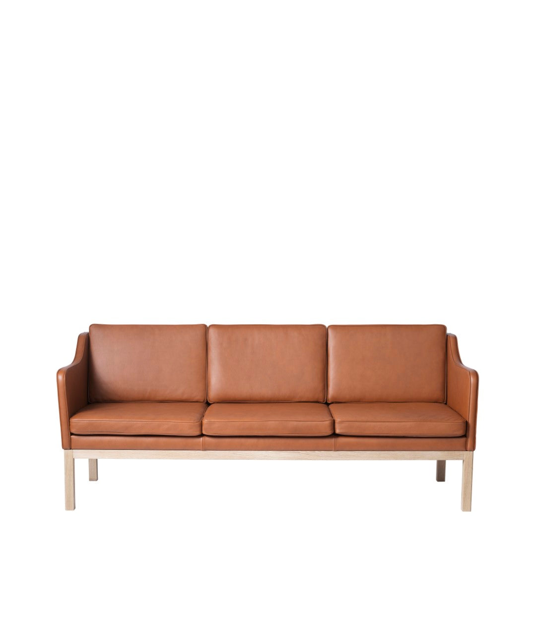 L43 MK46 Mogens Koch - 3-Sitzer Sofa - Cognac