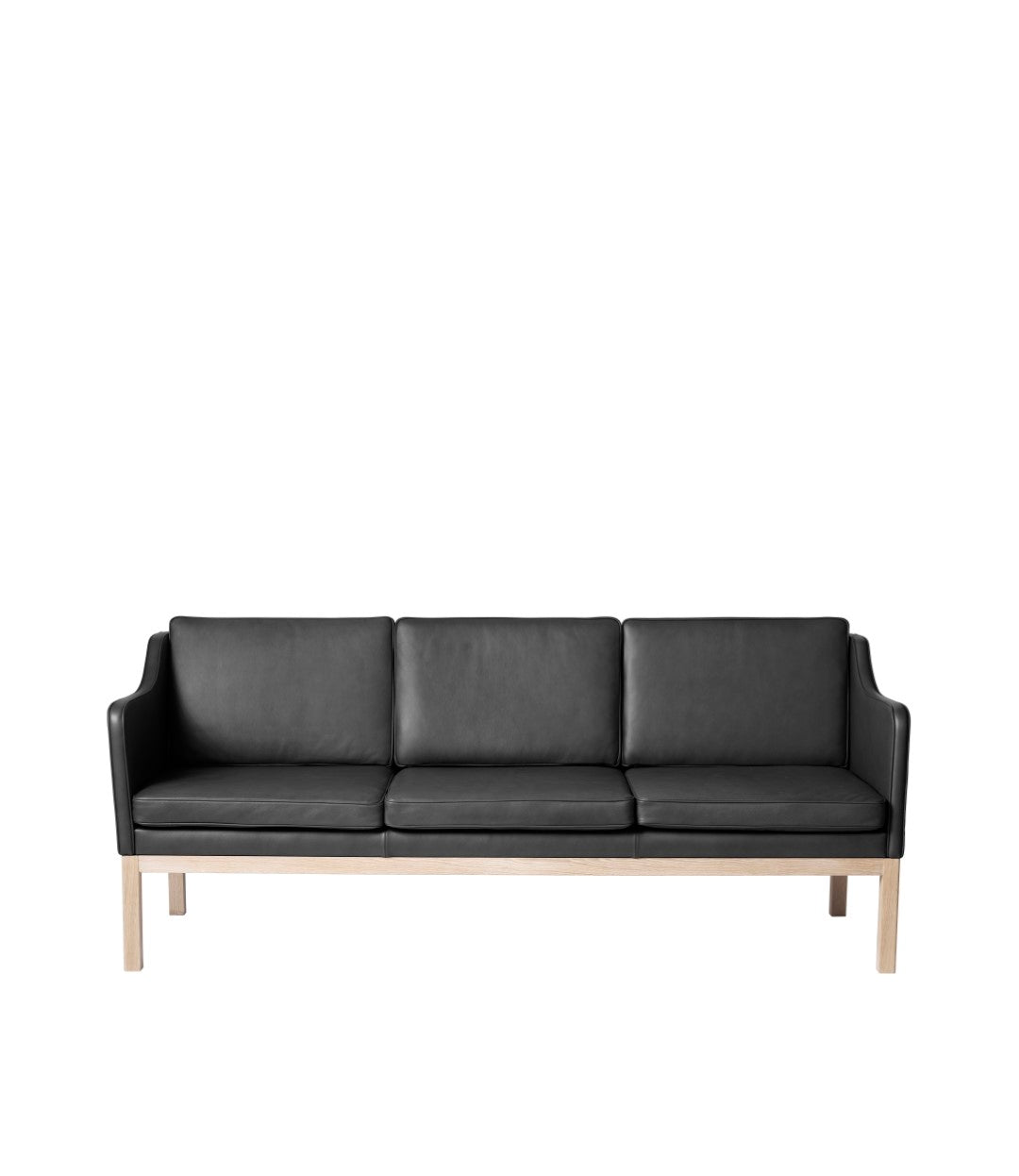 L43 MK46 Mogens Koch - 3-Sitzer Sofa - Schwarz