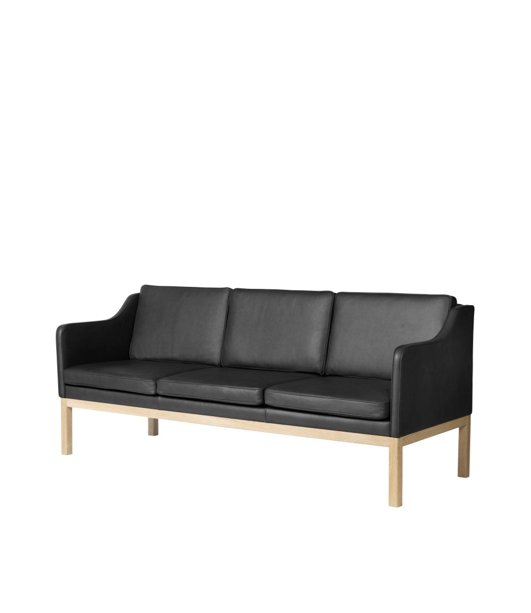 L43 MK46 Mogens Koch - 3-Sitzer Sofa - Schwarz