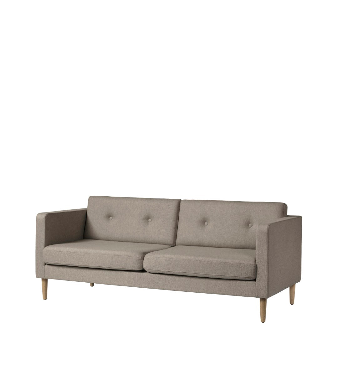 L42 Firhøj - 2,5 pers. sofa - Eg - Beige (61)