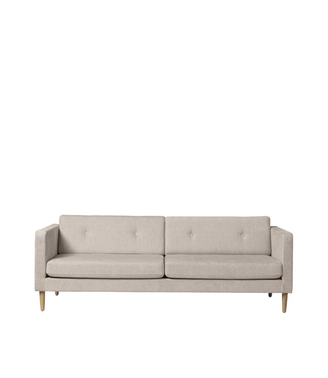 L42 Firhøj - 3-Sitzer-Sofa - Eiche - Beige (213)