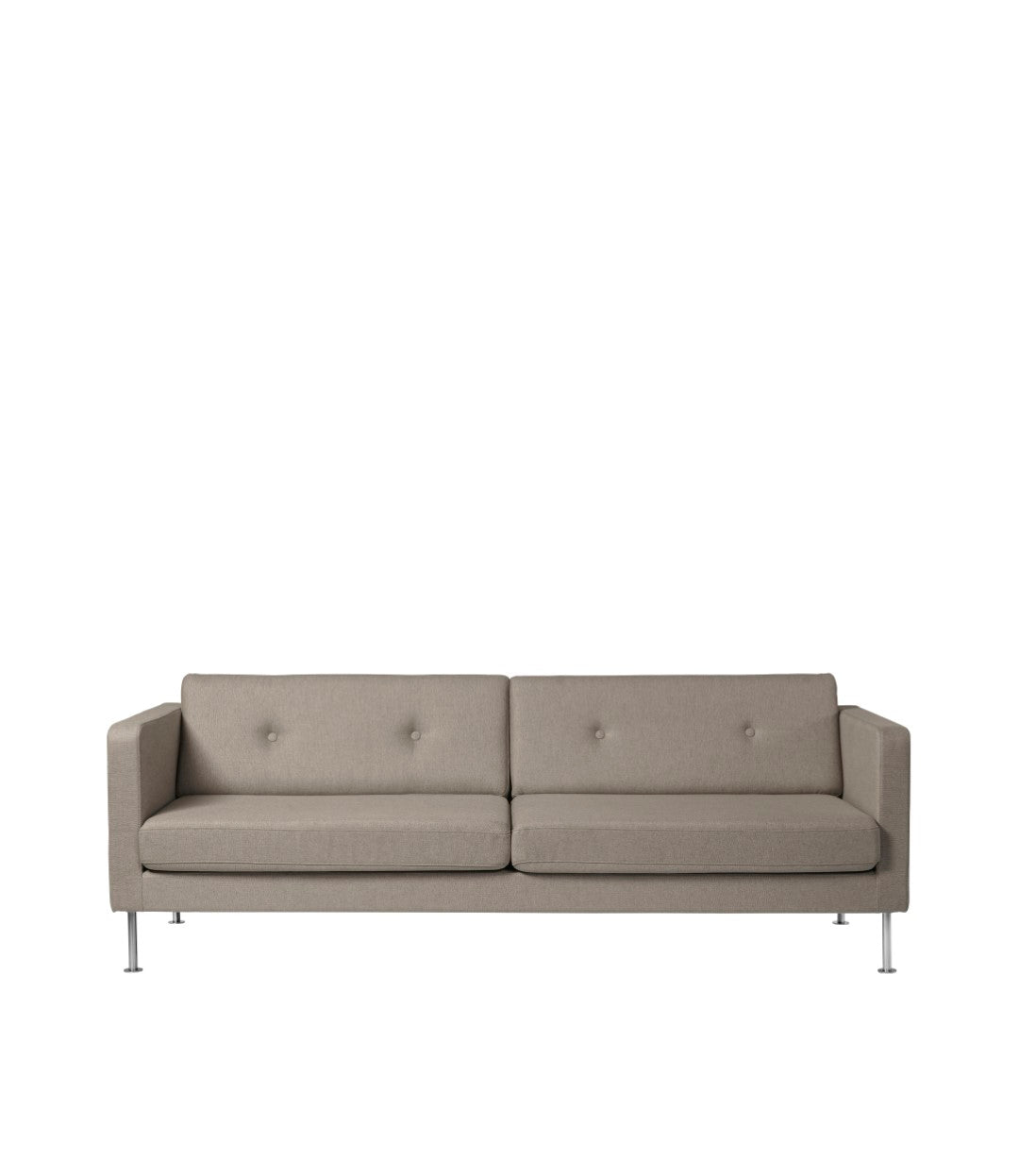 L42 Firhøj - 3-Sitzer-Sofa - Stahl - Beige (61)