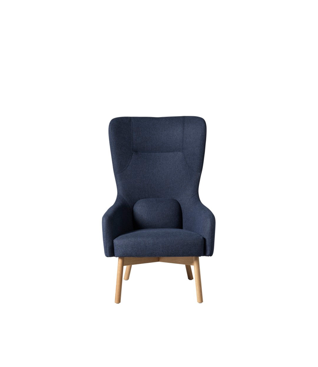 L35 Gesja - Ohrensessel - Eiche - Dark Blue