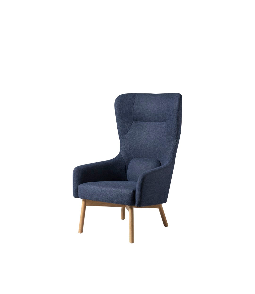 L35 Gesja - Ohrensessel - Eiche - Dark Blue