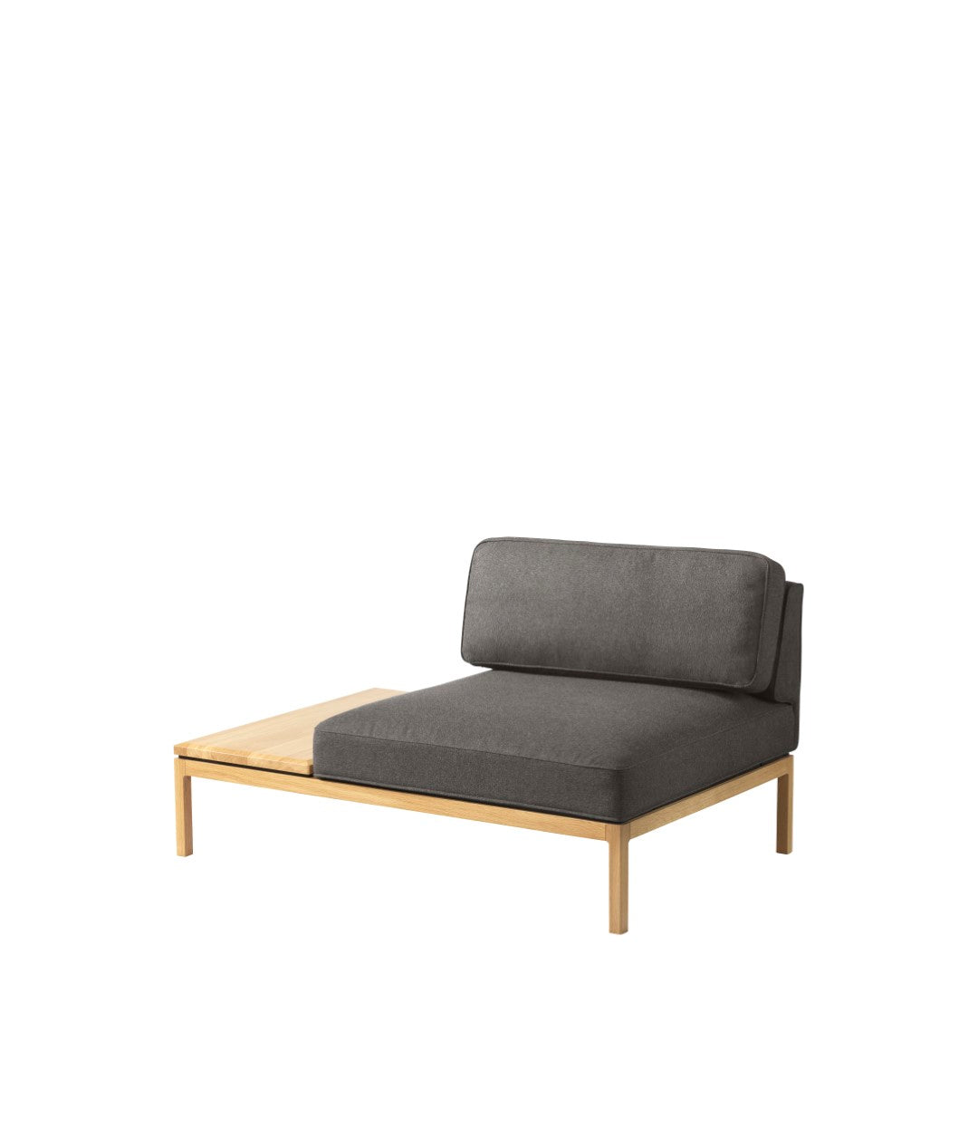 L37 7-9-13 Sofa Venstre Bordmodul 130 cm i Dark Grey (26) af Thomas E. Alken 